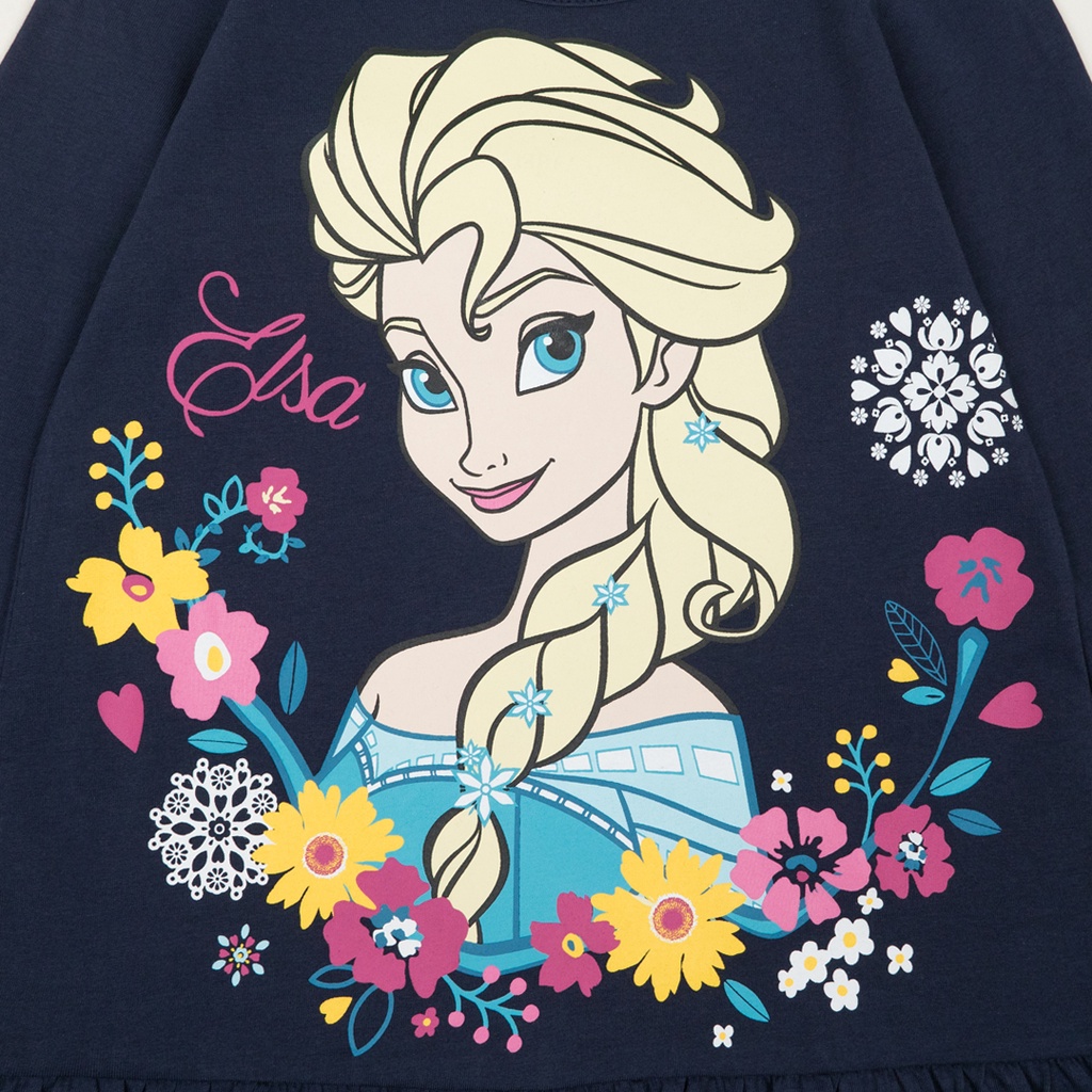 ภาพหน้าปกสินค้าDisney Frozen Elsa Dress - ชุดกระโปรงเด็กเอลซ่าแขนยาว โฟรเซ่น - สินค้าลิขสิทธ์แท้100% characters studio จากร้าน charactersstudio บน Shopee
