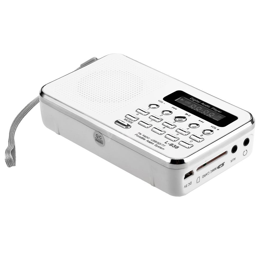 ภาพหน้าปกสินค้าL-938 ลําโพงสเตอริโอดิจิทัล เครื่องเล่น MP3 วิทยุ FM แบบพกพา คุณภาพสูง พร้อมจอแสดงผล 1.5 นิ้ว