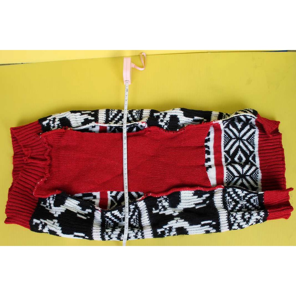 พร้อมส่ง-เสื้อกันหนาวสุนัข-สีแดง