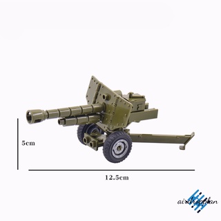 Aird ของเล่นตัวต่อเลโก้ทหาร Cannon Howitzer ของขวัญวันหยุด สําหรับเด็ก
