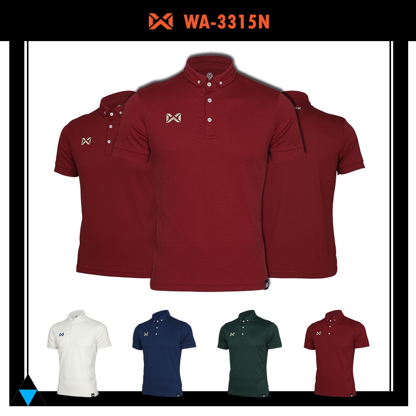 ส่งฟรีตั้งแต่ตัวแรก-เสื้อ-warrix-รุ่นclassic-wa-3315n-wa-plan15-wa-204placl15-เสื้อวาริกซ์เสื้อโปโล-สีทีมชาติ-แท้100