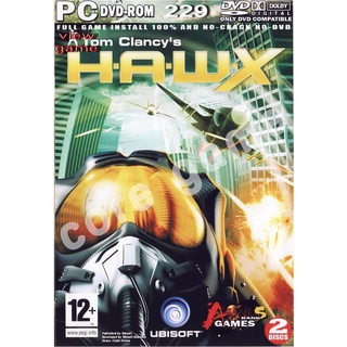 [#Game PC#]  Tom Clancys (HAWX 1) (HAWX 2)  แผ่นเกมส์ แฟลชไดร์ฟ เกมส์คอมพิวเตอร์  PC โน๊ตบุ๊ค