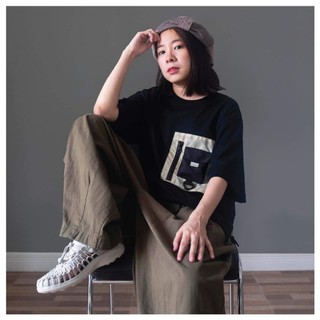 WAVY POCKET T-SHIRT เสื้อ Oversized