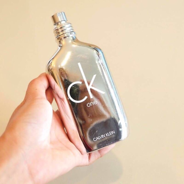 CK One Platinum Edition 100ml Shopee Thailand