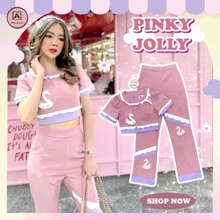 ชุดเซ็ต เสื้อแขนสั้น กางเกงขายาว ชุดสวยๆ หวานๆ