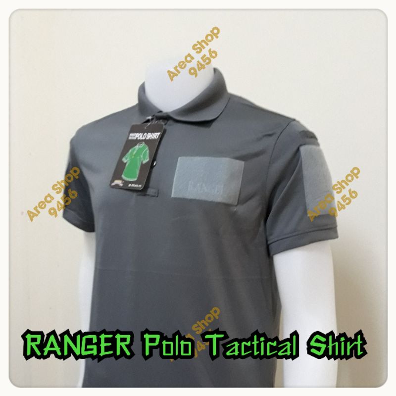 เสื้อโปโล Ranger Tactical Polo Shirt สีเทา charcoal | Shopee Thailand