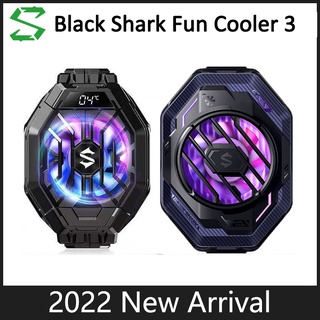 Black Shark Fun Cooler 3 Pro Pro 2 Pro 2Pro พัดลมระบายความร้อน สําหรับสมาร์ทโฟน พัดลมระบายความร้อน BlackShark FunCooler MagneticCooler Radiator Cooling Fan Cooling Back Clip สําหรับ Phon