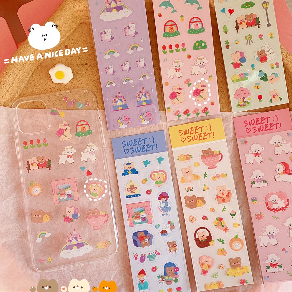 สติ๊กเกอร์-12-sticker-สติ๊กเกอร์น่ารัก-สติ๊กเกอร์ราคาถูก-สติ๊กเกอร์ไดคัท-สติ๊กเกอร์แผ่น