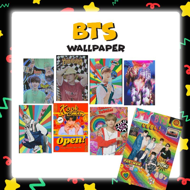 bts-wallpapers-90-s-ภาพติดผนัง-ภาพตกแต่งห้อง