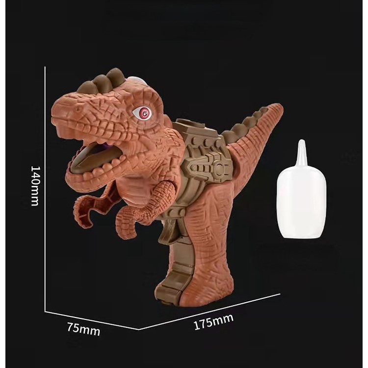 ของเล่นเด็กปืนสเปรย์ไฟฟ้า-รูปไดโนเสาร์-tik-tok-same-style-tyrannosaurus-ของเล่นสําหรับเด็ก