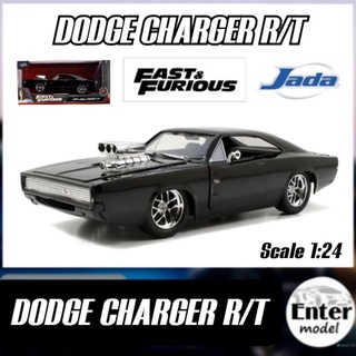 โมเดลรถ [JADA]​ DODGE​ CHARGER​ R​/T Fast &​ Furious งาน JADA แท้ สเกล 1/24 พร้อม​ส่ง​