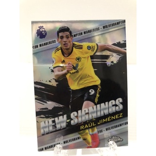 2018-19 Topps Chrome Premier League Soccer Cards New Signings