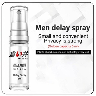 ภาพขนาดย่อของสินค้า*เปลี่ยนแฟนเป็นคนใหม่...ที่"แข็ง"ใหญ่อึดทนนานOLO Satisfy Well Men's Spray สเปรย์​คู่รัก Made in Japan Delay Spray (5ml.)