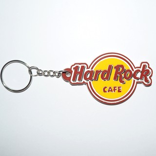 พวงกุญแจยาง Hard Rock cafe ฮาร์ด ร๊อค
