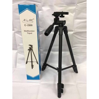 ส่งทั่วไทย ส่งจากกรุงเทพ เก็บเงินปลายทาง ขาตั้งกล้อง/มือถือ 3 ขา Tripod C-2300