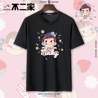 เสือยืดผู้ชาย - [ก] XS-XXL สบาย ๆ คอกลมแขนสั้นแขนสั้นเด็กด้านบนการ์ตูนพิมพ์เสื้อยืด