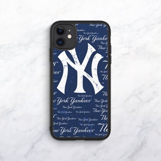 เคสโทรศัพท์มือถือ ป้องกันกระแทก ลายทีมเบสบอล NY New York Yankees สําหรับ IPhone 14 Plus 13 Pro Max 12 Mini XS Max