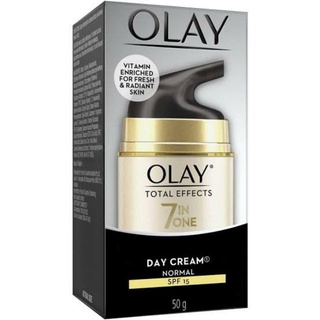 Olay Total Effects 7in1 Normal Day Cream SPF 15 โอเลย์ โททัล เอฟเฟ็คส์ นอร์มัล เดย์ ครีมบำรุงผิวหน้า 50 กรัม