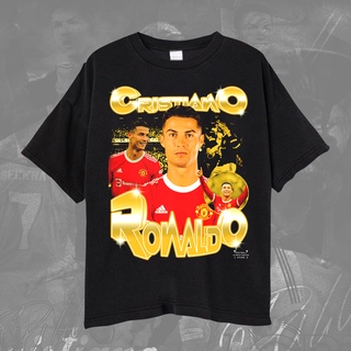 เสื้อยืด พิมพ์ลาย Manchester United Cristiano Ronaldo CR7 สําหรับผู้ชาย และผู้หญิงS-5XL