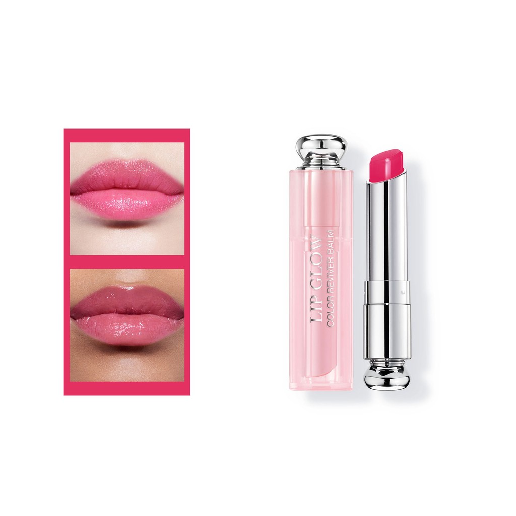 Dior Lip Glow Hydrating Color Reviver Lip Balm #007 Raspberry 3.5g/0.12oz  ลิปบาล์มบำรุงปากแบบมีสี #007 ราสเบอร์รี่ | Shopee Thailand