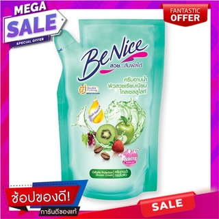 บีไนซ์ ครีมอาบน้ำ เซลลูไลท์ โพรเทคชั่น ขนาด 180 มล. แพ็ค 3 ถุง ผลิตภัณฑ์ดูแลผิวกาย BeNice Liquid Soap Green 180 ml x 3