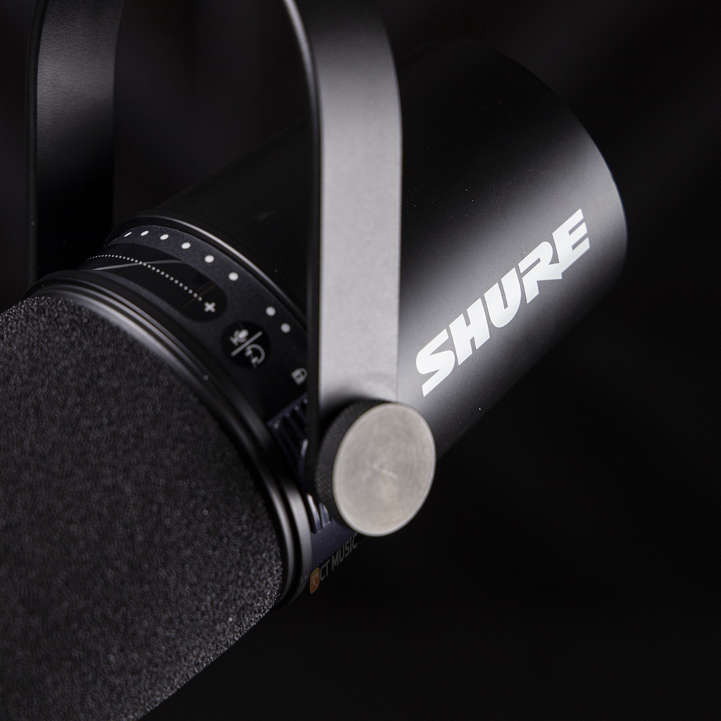 ใส่โค้ดลด-1000บ-ส่งด่วนทันที-shure-mv7-ประกันศูนย์มหาจักร-พร้อมขาตั้งไมค์-ขาจับไมค์-ซื้อเพิ่มราคาพิเศษ