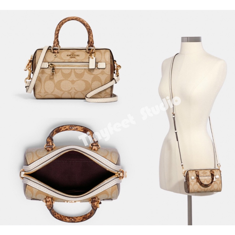 coach-2300-micro-rowan-crossbody-snakskin-women-handbag-sing-pillow-กระเป๋าบอสตัน