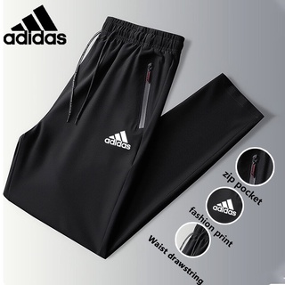 Adidas กางเกงกีฬา กางเกงบาสเก็ตบอล ระบายอากาศ แบบแห้งเร็ว เหมาะกับฤดูใบไม้ร่วง สําหรับผู้ชาย