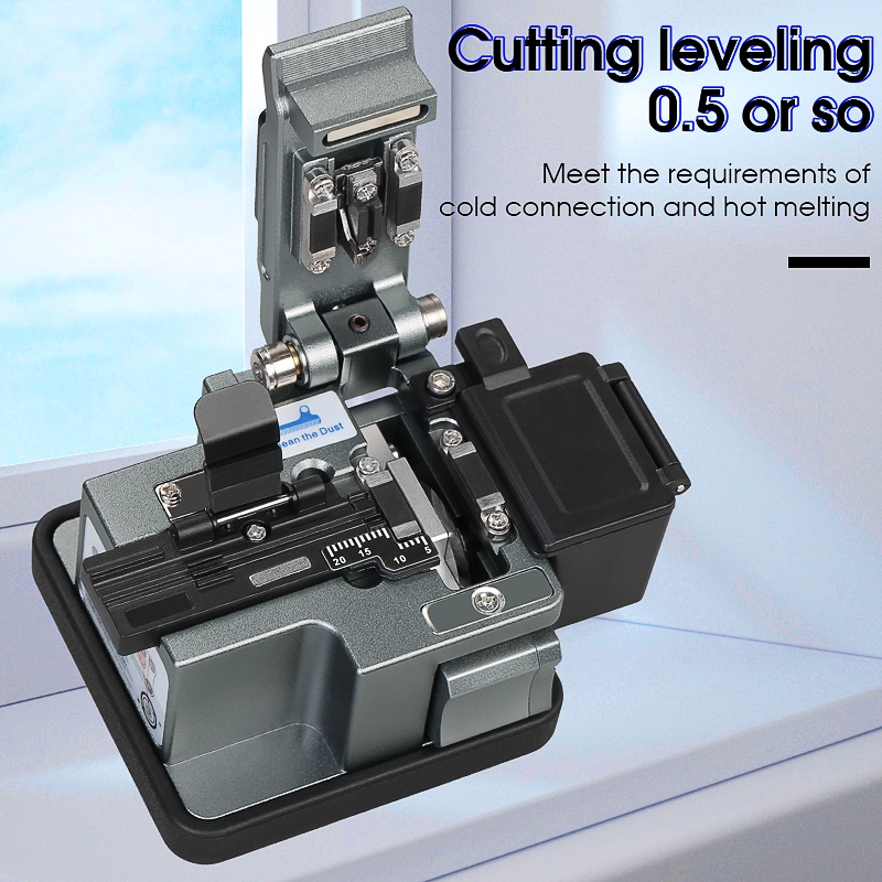 fiber-cleaver-ftth-fiber-optic-tools-เครื่องตัดสายเคเบิล-aua-x3-ความแม่นยำสูง-เครื่องมือมีดไฟเบอร์ออปติก-fiber-cleavers