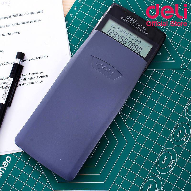 เครื่องคิดเลข-deli-1705-scientific-calculator-เครื่องคิดเลขวิทยาศาสตร์