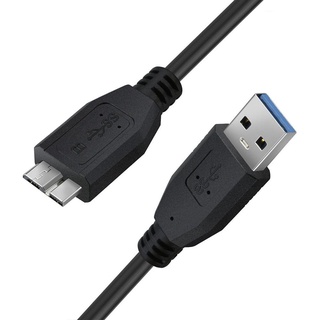 สินค้า สายต่อฮาร์ดดิส USB 3.0 Harddisk External ยาว50cm (สีดำ)