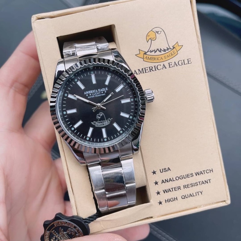 รูปภาพของAMERICAN​ EAGLE​S​ นาฬิกาผู้ชายแบรนด์แท้​ % พร้อมส่ง นาฬิกาลองเช็คราคา
