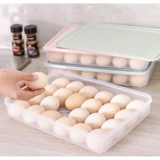 กล่องพลาสติกใส่ไข่ ขนาด 24 ฟอง ( ราคา 49 บาท ) สีสวย ใช้งานได้นาน คุณภาพดี