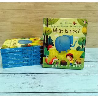 (New)Usborne Lift-the-flap What is poo?