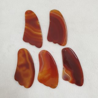 ภาพขนาดย่อของภาพหน้าปกสินค้ากัวซา กัวซาหินอาเกต กัวซาหยก กัวซาอาเกต(Agate)ชิ้นละ250 จากร้าน nittaya0224 บน Shopee