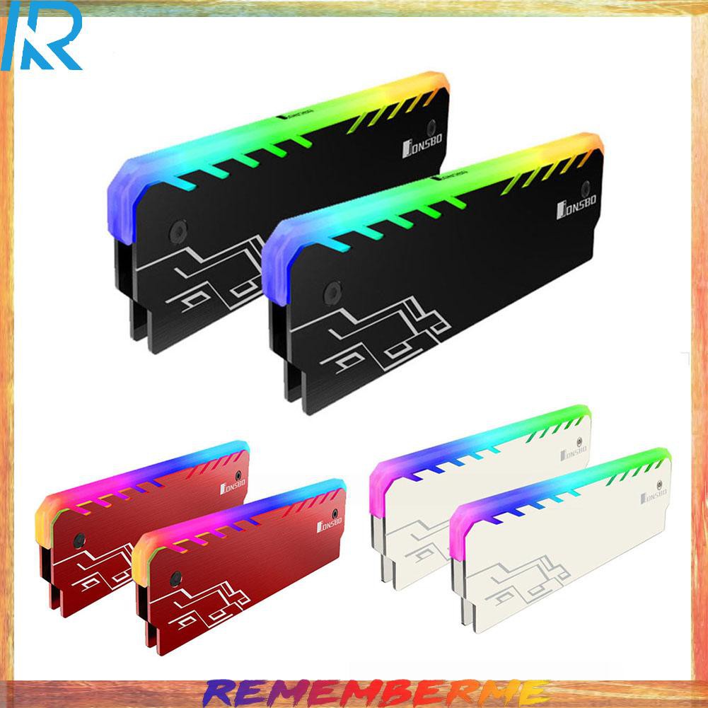[Rem] Rgb Ram ฮีทซิงค์ Ddr Ddr3 Ddr4 หน่วยความจําความเย็นคูลเลอร์ ...