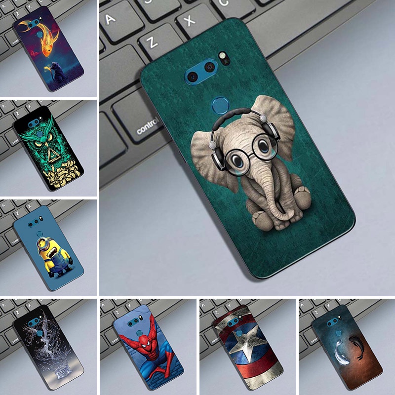 เคสโทรศัพท์มือถือซิลิโคน-ลายการ์ตูน-สําหรับ-lg-v35-thinq-lg-v35-thinq-v35-plus-v30-plus-6-0-นิ้ว