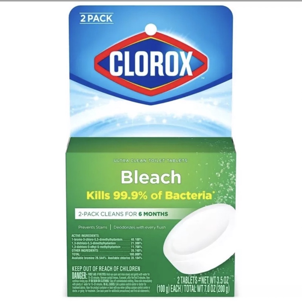 clorox-toilet-ยกกล่อง2ก้อน-และแบ่งขาย-clorox-automatic-toilet-bowl-cleaner