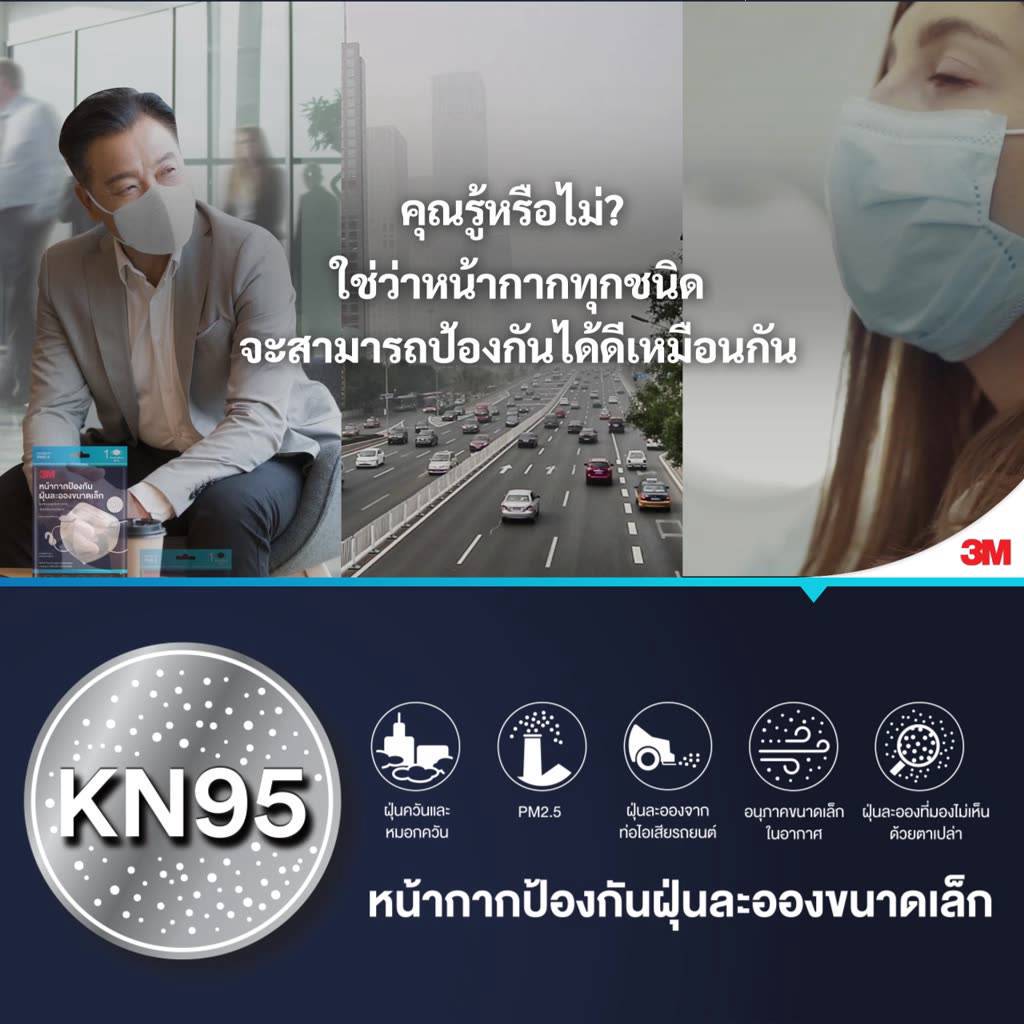 3m-หน้ากากป้องกันฝุ่นละอองขนาดเล็ก-กรอง-pm2-5-มาตรฐาน-kn95-สีขาว-สีดำ-20-ชิ้น-3m-kn95-particulate-respirator-mixed-color-pack-20