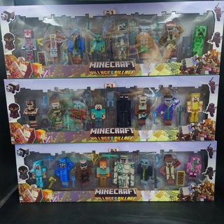 🔥พร้อมส่ง🔥โมเดล มายคราฟ MineCraft ชุด Village & Pillage ขนาดประมาน 10 ซม เกรดพรีเมี่ยม งานสวยมาก มีให้เลือกหลายชุดเลยคับ