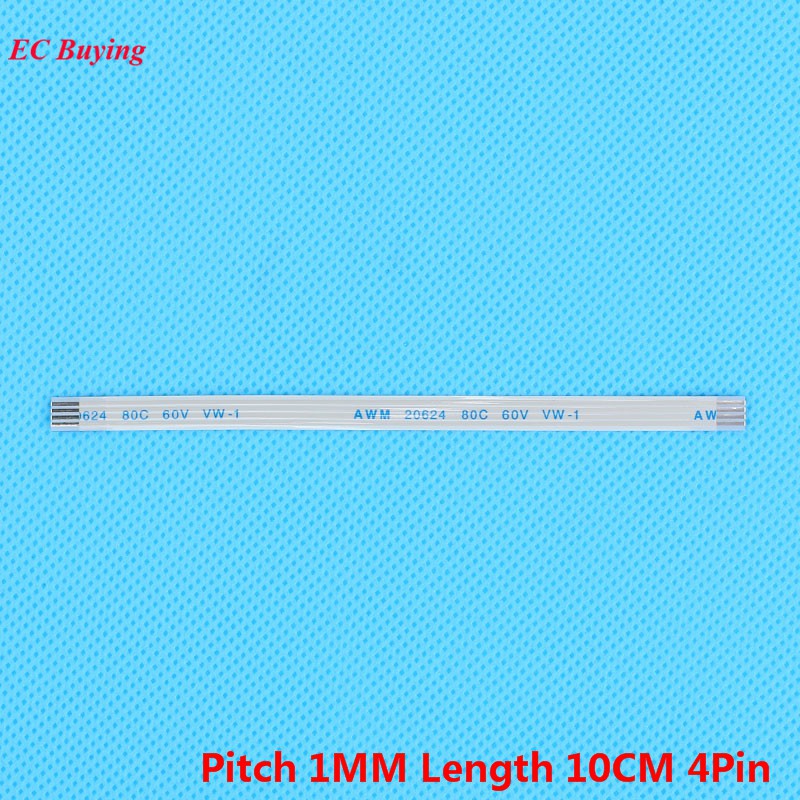 สายแพรโน๊ตบุ๊ค-4-pins-pitch-1mm-length-20cm-type-a-flat-cable