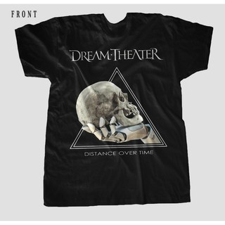 เสื้อยืดสีขาวเสื้อยืดพิมพ์ลาย dream Theater สำหรับผู้ชายS-4XL