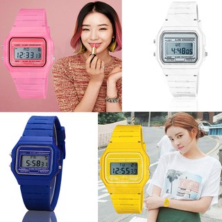 สินค้า Poca Watch นาฬิกาข้อมือหญิง แฟชั่นวัยรุ่นเกาหลี รุ่น PF-91W-1DG-