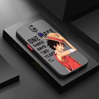 สําหรับ OPPO F11 F11 Pro A9X A9 2019 เคสการ์ตูน Tide Luffy Boy รูปแบบ บาง ฝ้า เคสแข็ง การออกแบบใหม่ ซิลิโคน เคสป้องกันกล้อง แบบเต็ม เคสนิ่ม