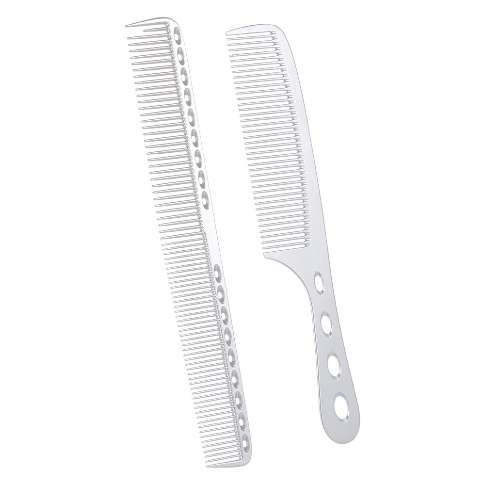 หวีผม-salon-2pcs-กับมาตราส่วน-professional-barber-hairdressing-steel-comb-me