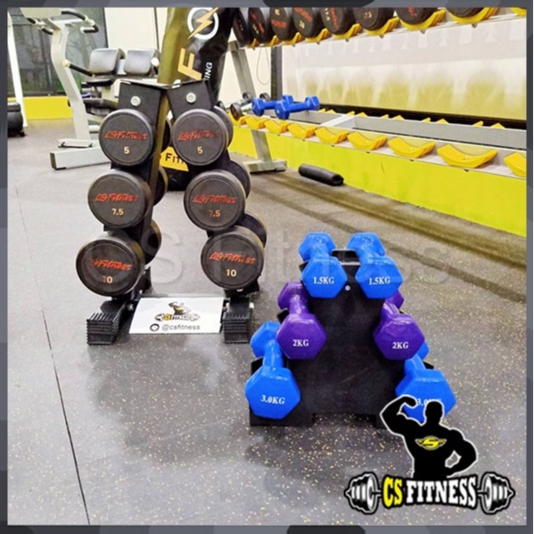 ชั้นวางดัมเบลเหล็ก-3คู่-ประกอบให้เสร็จ-พร้อมใช้ได้ทันที-dumbbell-rack