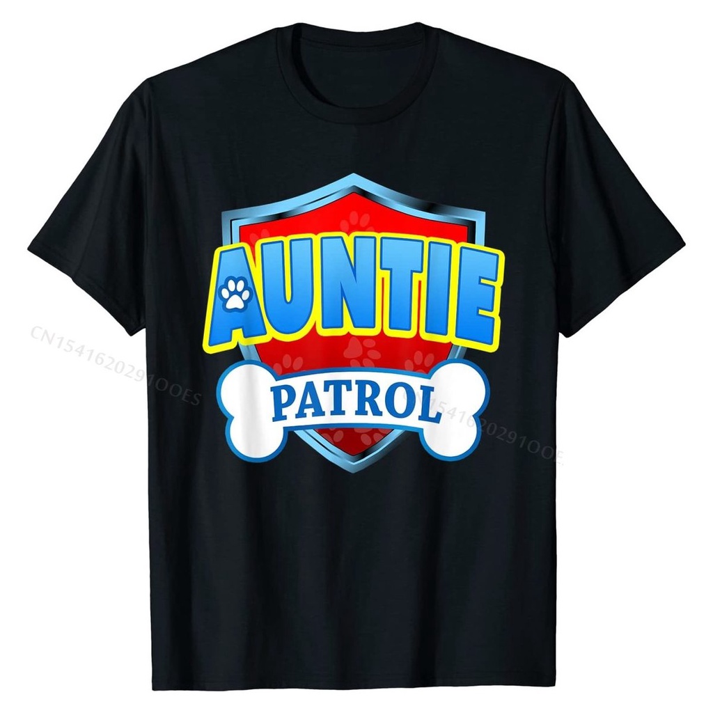 เสื้อยืดผ้าฝ้ายพรีเมี่ยม-เสื้อยืดลําลอง-ผ้าฝ้าย-พิมพ์ลายตลก-auntie-patrol-dog-mom-dad-สําหรับผู้ชาย-และผู้หญิง-เหมาะกับง