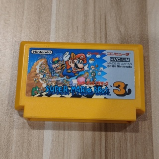 ภาพหน้าปกสินค้าตลับเกม มาริโอ้ 3  Super Mario Bros 3 แท้ จาก ญี่ปุ่น เครื่อง Famicom / Family Computer / FC / NES ที่เกี่ยวข้อง