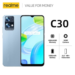 โทรศัพท์มือถือ realme c30 โทรศัพท์ (ของเเท้100%) แรม12GB รอม512GB โทรศัพท์มือถือราคาถูก 5G Smartphone การรับประกัน 2ป