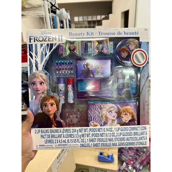 เครื่องสำอางเด็กดิสนีย์โฟร์เซ่นของแท้-100-เข้าจากอเมริกา-disney-frozen-2-beauty-kit